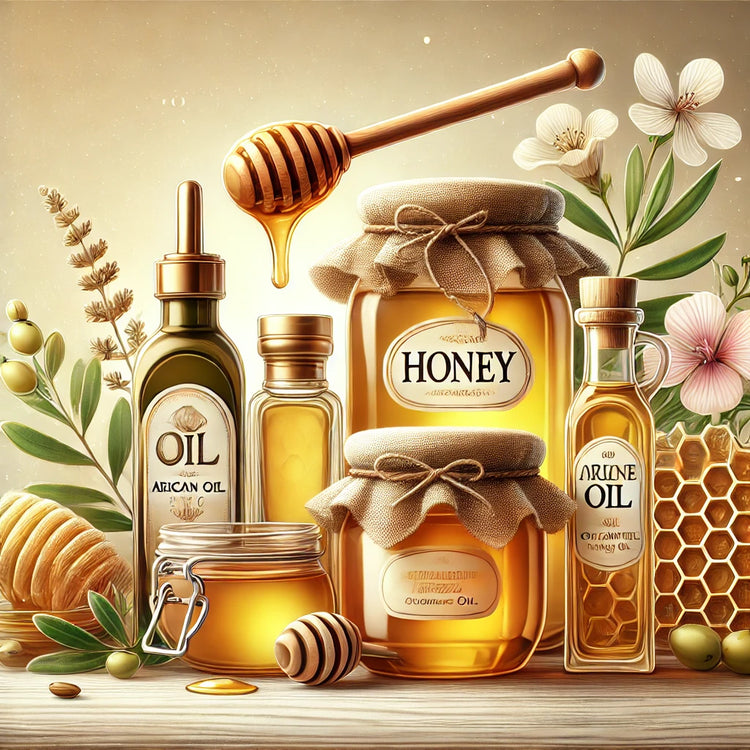 Honey & oil